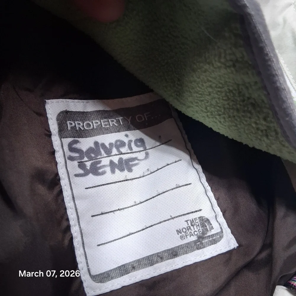 The North Face Girls‎ 3 in 1 Parka Size XS Hooded HyVent Light Green